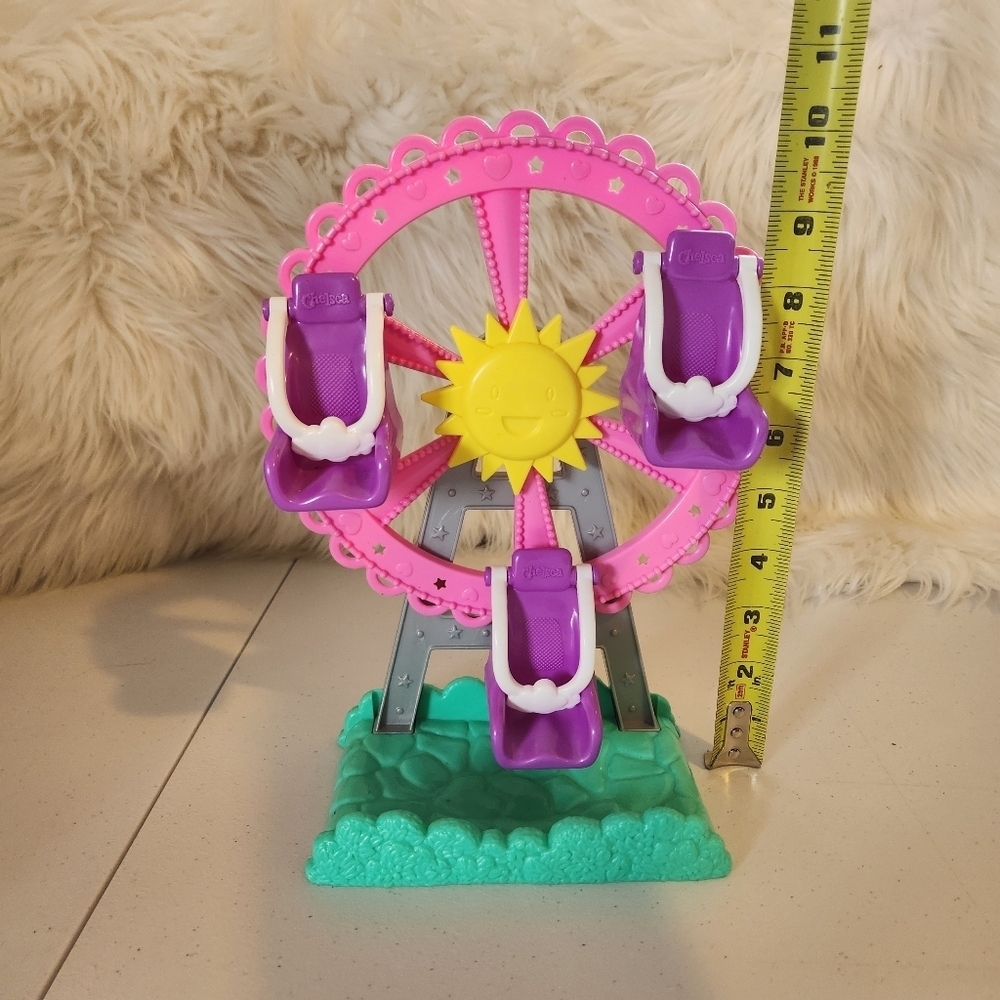 Barbie Mattel Club Chelsea Doll Carnival Playset Ferris Wheel Toy - Picture 4 of 4
